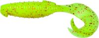 Keitech Flapper Grub 4 PAL#01S Chartreuse Red Flake Keitech Flapper Grub 4 PAL#01S Chartreuse Red Flake