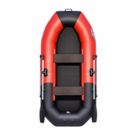 Лодка ПВХ Таймень N 270 "Комби" красный/черный