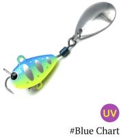 Тейл-спиннер UF Studio Hurricane 10g Blue Chart