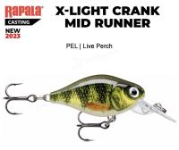 Воблер Rapala X-Light Crank Mid Runner PEL