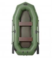 Лодка гребная под мотор Лоцман Профи 280 (зелёный)