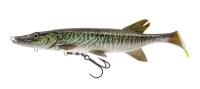 Силиконовая приманка Savage Gear 4D Pike Shad 20cm 65gr Slow Sinking #SS JACK PIKE