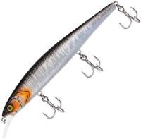 Воблер Jackall Mag Squad 160SP Mat Silver & Black