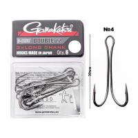 Крючок Gamakatsu Double 22 Long Shank №4 6 шт в упаковке