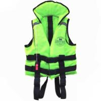 Жилет спасательный детский до 35 кг (зелёный)