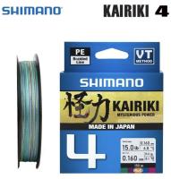 Шнур Shimano Kairiki 4 PE 150m 0.100/6.8kg