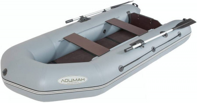 Лодка моторная Лоцман М-290 ЖС (серый)