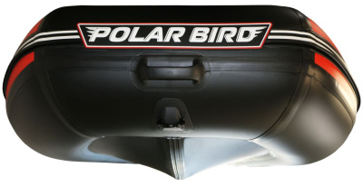 Лодка Polar Bird 340М (Лайт) Стеклокомпозит (Чёрно-красный)