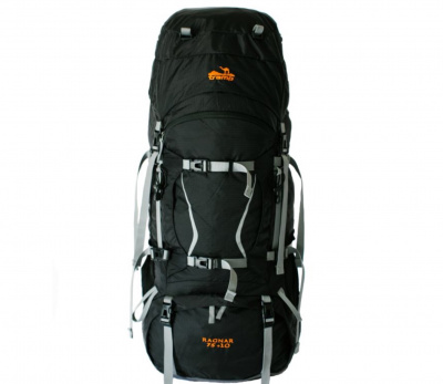 Рюкзак туристический Tramp Ragnar 75+10 л (черный)