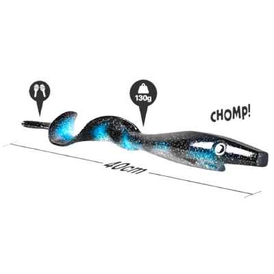 Силиконовая приманка Strike Pro Giant Pig Tail 40 #131 погремушка в хвосте