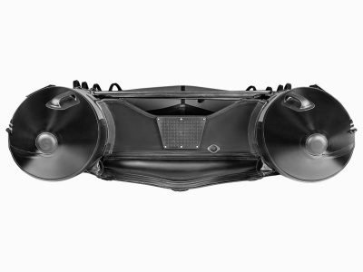 Надувная ПВХ лодка X-River Grace Wind 380 НДНД (пиксель - серый , серая фурнитура)