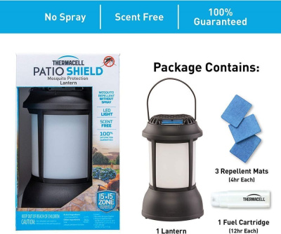 Лампа противомоскитная Thermacell Patio Shield