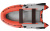 Надувная лодка Boatsman BT340ASR Sport (серо - красный)