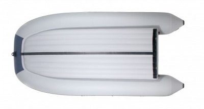 Лодка Grouper GR 335W (кокпит 80 см) НДНД (серо - синий) модель 2025 г