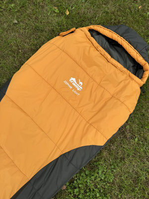 Спальный мешок кокон Tramp Zephir Lite T-Loft Regular (правый) 220*80*55 см (-15°C)