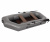 Лодка гребная Лоцман С-260 ЖС (серый)