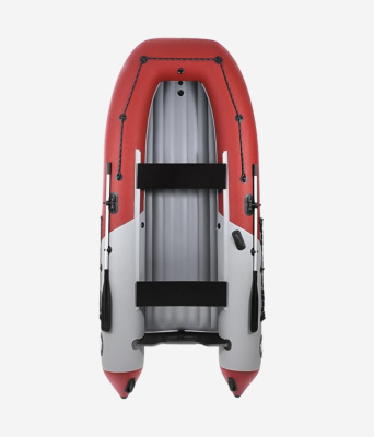 Лодка Grouper GR 310 НДНД (серо - красный) модель 2026 г