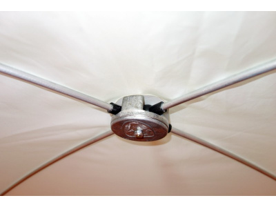 Зимняя палатка Призма Премиум (1-сл) 215*215 (бело-синий)