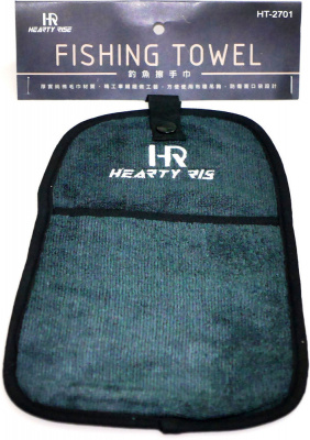 Полотенце на пояс Hearty Rise (черное)