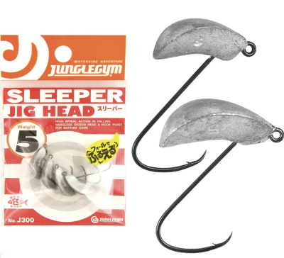 Джиг головки JungleGym J300 Sleeper Jig Head 4gr