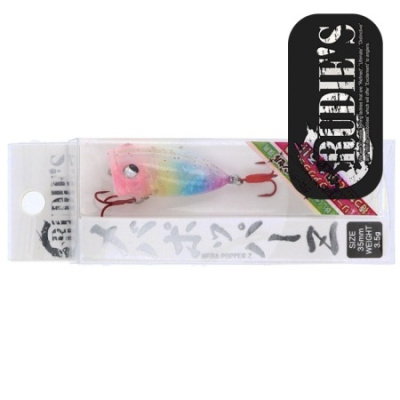 Воблер Rudies Meba Popper Z # Marble/Sillver Lame