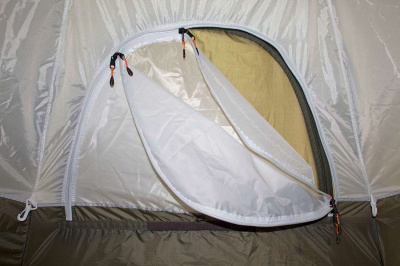 Всесезонная палатка Берег МФП-3 Камыш (300х300/200 см) + Пол + Дверь