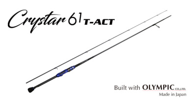 Спиннинг Clear Blue Crystar 61T-ACT 1.85m 0.5-5gr