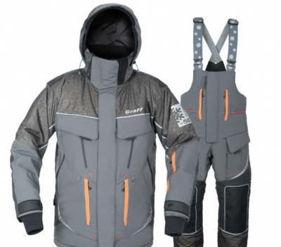 Костюм-поплавок зимний рыболовный Graff (WARMGUARD) 217-O-B XXXL (182-188)
