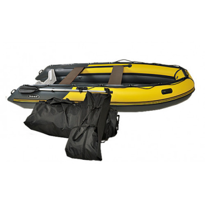 Надувная лодка ПВХ Риф Скат Тритон 350 НД (надувное дно)