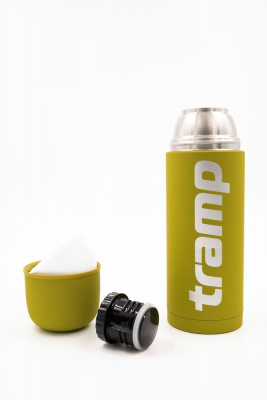Термос Tramp Soft Touch 1.2 л оливковый