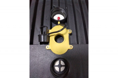 Насос ножной 7 л пластиковый 2-х камерный