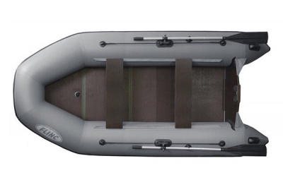 Моторно-гребная лодка Flinc FT320K (Серый) модель 2025 г
