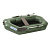 Лодка гребная Лоцман Стандарт 220 (зелёный)