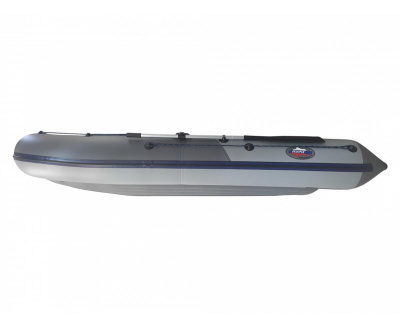 Лодка Grouper GR 350 НДНД (серо-светлосиний) модель 2026г
