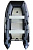 Лодка Polar Bird 360М New Merlin Стеклокомпозит (чёрно-серый) модель 2025 г + рым/ролик