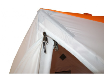 Зимняя палатка Призма BRAND NEW (2-сл) 200*185 (бело-орананжевый)