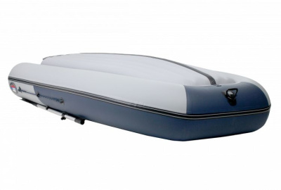 Лодка Grouper GR 335W (кокпит 80 см) НДНД (серо - графитовый) модель 2025 г  