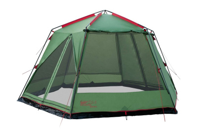 Палатка-Шатер TRAMP LITE Mosquito Green 4.3х3.7х2.25 м (V2) + Съемный пол из терпаулинга