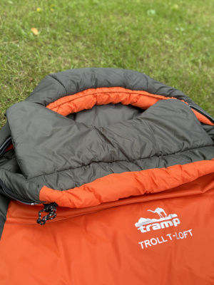 Спальный мешок кокон Tramp Troll T-Loft Compact (левый) 200*90*85 см (-25°C)