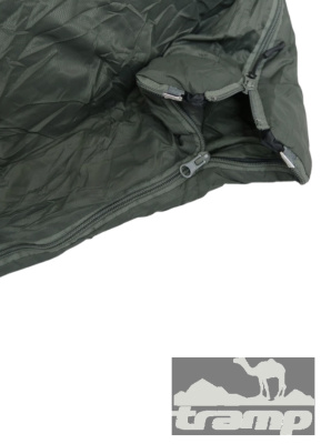 Спальный мешок одеяло Tramp Airy Light Regular Olive (левый) 190*80 см (-5°C)
