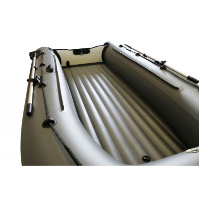 Лодка Polar Bird 385M Merlin НДНД Стеклокомпозит  (чёрно-красный) 