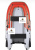 Лодка Grouper GR 375W (кокпит 92 см) НДНД (серо - красный) модель 2025 г