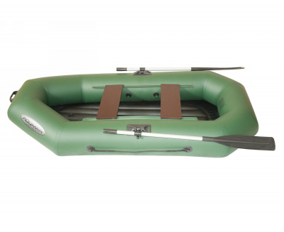 Лодка гребная Лоцман С-260 ВНД (зеленый)