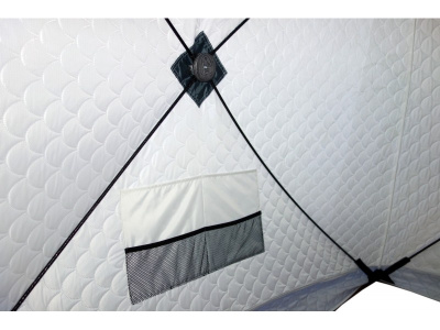 Зимняя палатка Призма Термолайт 185*185 Композит (3-сл) (бело-синий)