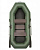 Лодка гребная Лоцман С-260 РС (зелёный)