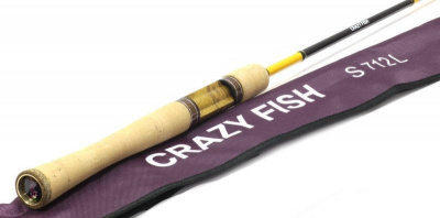 Спиннинги Crazy Fish Ebisu S 712 L Light Game 2.15m 3-7gr