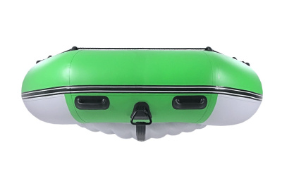 Лодка Grouper GR 335W (кокпит 80 см) НДНД (серо - салатовый ) модель 2025 г