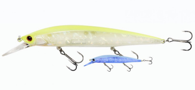 Воблер Jackall Rerange 130SP UV Secretchart Clear Tiger