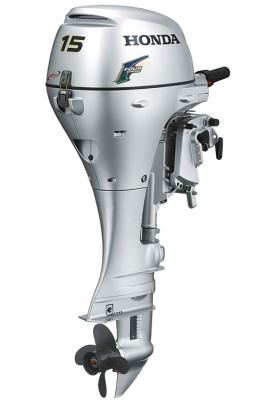 Мотор лодочный HONDA BF 15 DK2-SH-U подвесной 4-х тактный