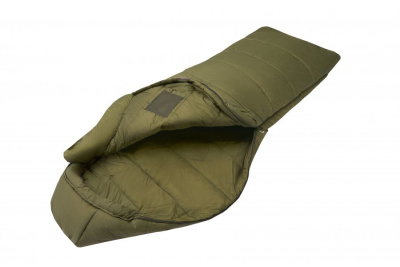 Спальный мешок кокон Tramp Troll T-Loft Regular Olive (левый) 220*95*85 см (-25°C)